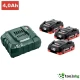 METABO SET ASC 30-36 + 3 x 4.0 AH LiHD - ПРОФЕСИОНАЛЕН СТАРТОВ ПАКЕТ ОТ 3 БАТЕРИИ + ЗАРЯДНО